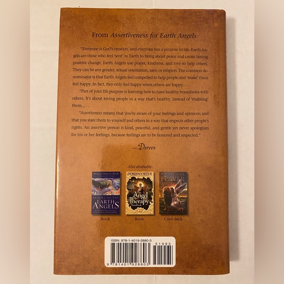 RARE Hardcover Doreen Virtue Assertiveness for Earth Angels - Picture 4 of 4